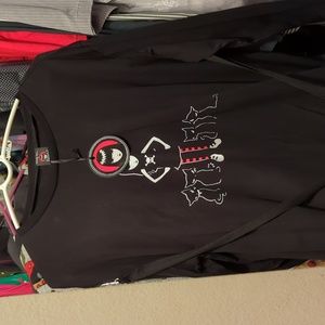 Dolls Kill x Emily the Strange Together Purrever Harness Strap Cats Tee Small